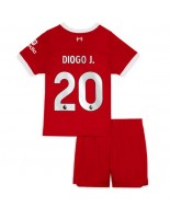 Liverpool Diogo Jota #20 Kotipaita Lasten 2023-24 Lyhythihainen (+ shortsit)